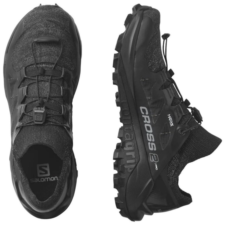 Salomon Cross Pro 2 Trailove Bezecke Tenisky Damske Čierne | SK 6UOXNL